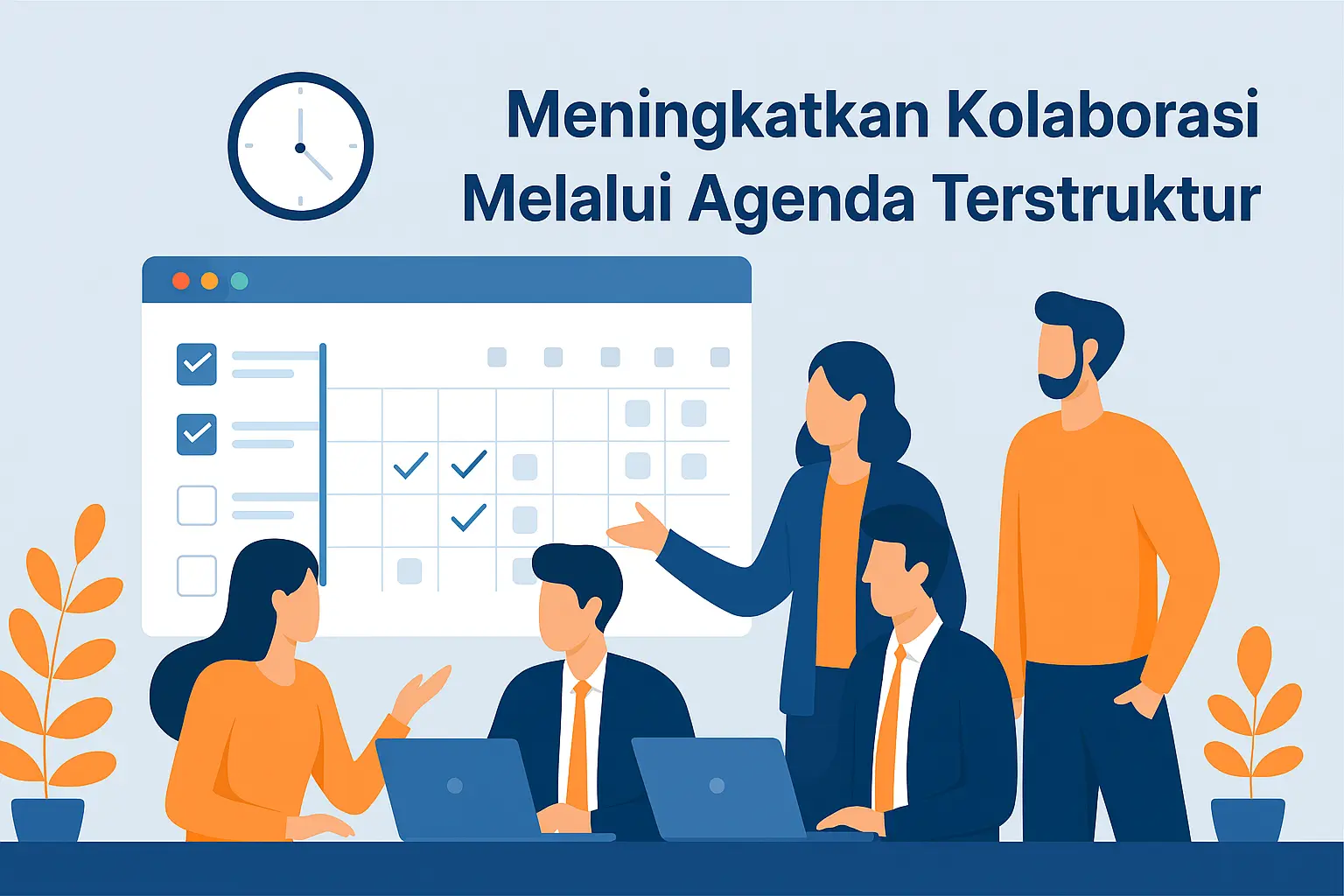 Meningkatkan Kolaborasi Melalui Agenda Terstruktur